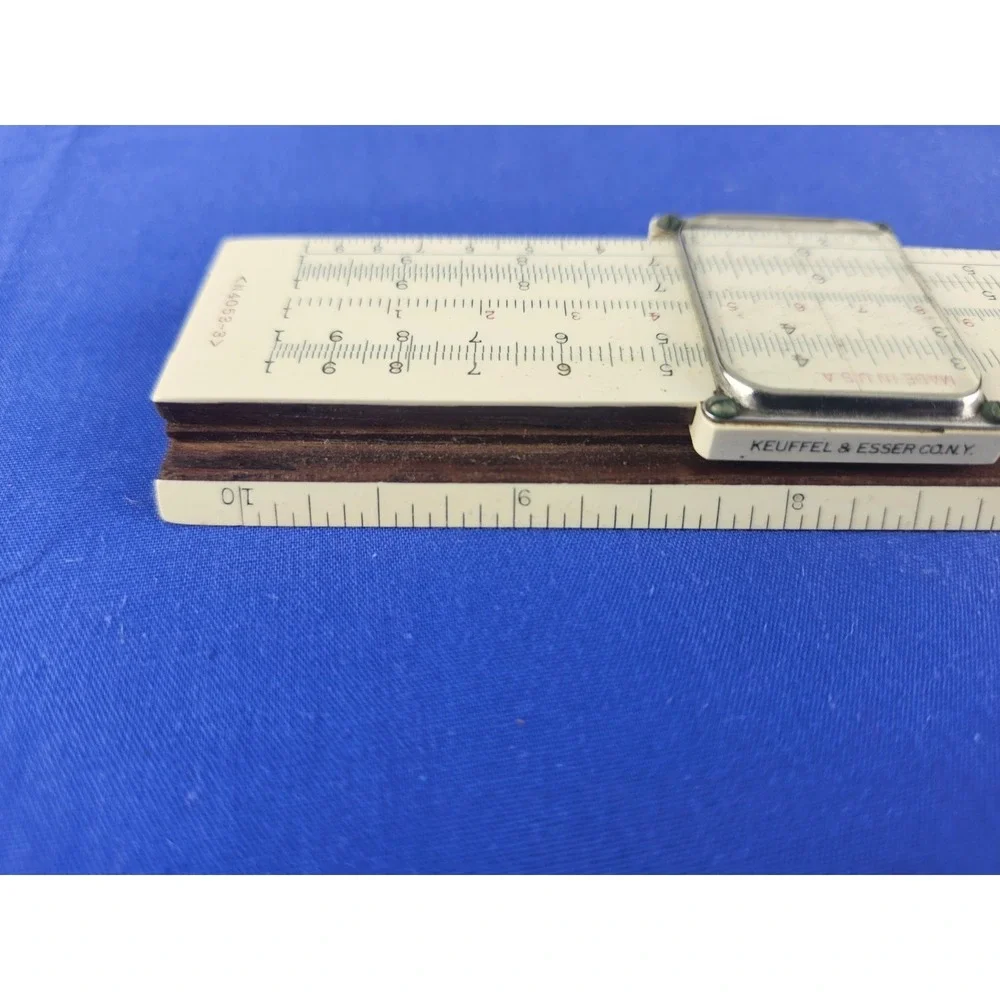 VINTAGE KEUFFEL & ESSER‎ SLIDE RULE N4053-3, 10